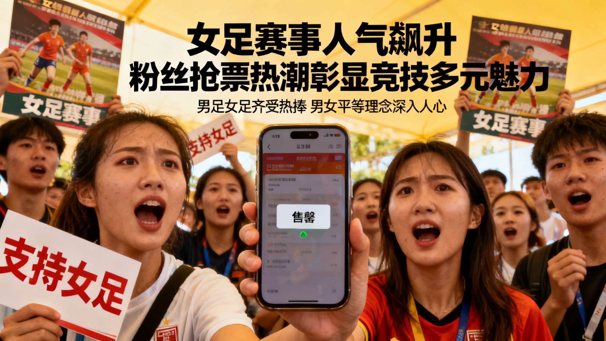 世体:女足欧冠国家德比次回合门票火爆,诺坎普已售超4万张 从实际购票情况来看,无数粉丝为能够亲临其境争分夺秒,各大渠道甚至出现暂时性“抢空